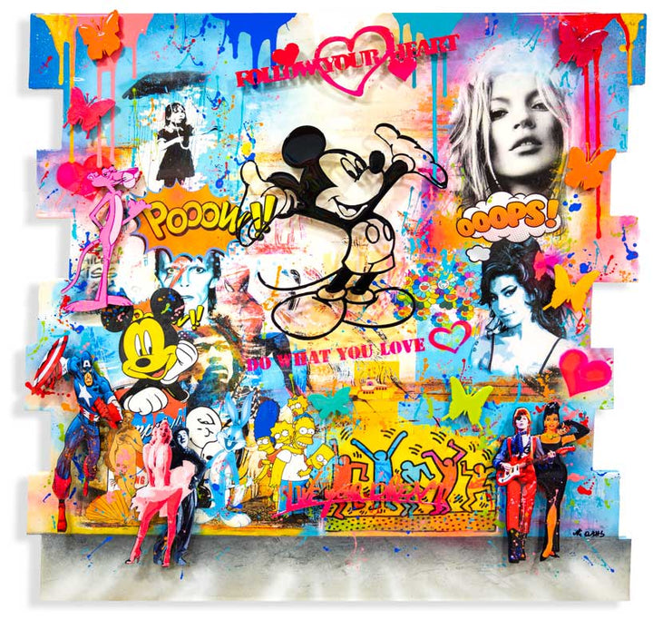 Urban Art | 3D Pop Art Paintings | Uri Dushy – uridushy