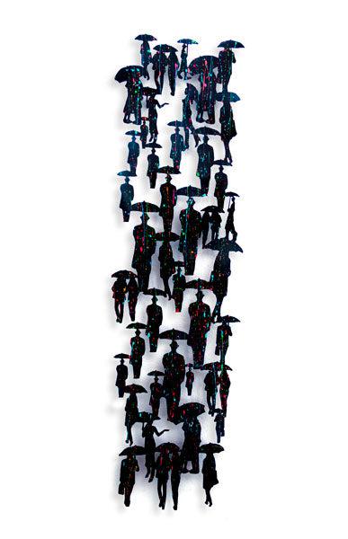 Rain of Colours - Crowded Street